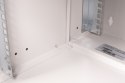 Szafa sieciowa wisząca 19" 7U, SOHO PRO 370 x 540 x 400 mm, drzwi szyba, szary, niezłożona, 60kg