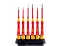 Wkrętak precyzyjny zestaw Picofinish® electric płaski, Phillips