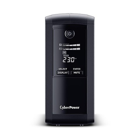 Zailacz UPS CyberPower VP1000EILCD line-interactive 1kVA 550W 6x gniazdo sieciowe