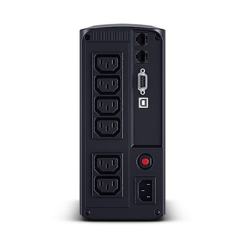 Zailacz UPS CyberPower VP1000EILCD line-interactive 1kVA 550W 6x gniazdo sieciowe