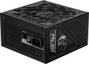 Zasilacz MSI MPG A1250GS 1250W PCIE5 80+ Gold ATX 3.1