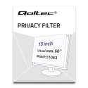 Qoltec 51053 filtr do ekranu 48,3 cm (19") Monitor