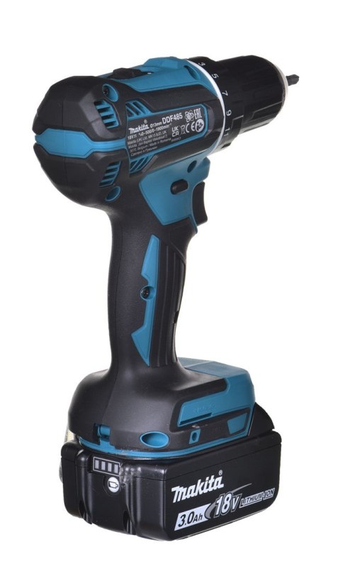 Wkrętarka Aku 18V 50Nm 3x3,0Ah DDF485RF3J MAKITA