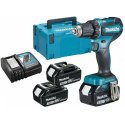 Wkrętarka Aku 18V 50Nm 3x3,0Ah DDF485RF3J MAKITA