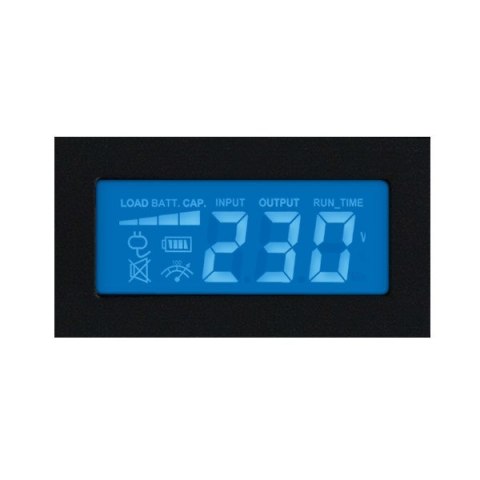 CyberPower PR750ELCDRT1U zasilacz UPS Technologia line-interactive 0,75 kVA 500 W 6 x gniazdo sieciowe
