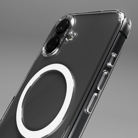 Etui pokrowiec do iPhone 16 Plus Extreme Mag D3O MagSafe - przezroczysty