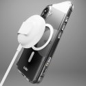 Etui pokrowiec do iPhone 16 Plus Extreme Mag D3O MagSafe - przezroczysty
