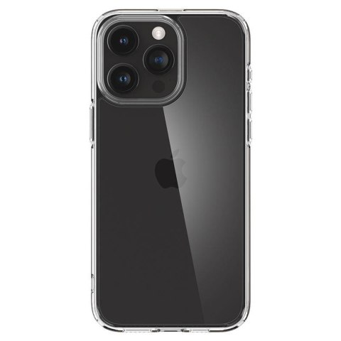 Etui pokrowiec na iPhone 15 Pro Crystal Hybrid - przezroczysty