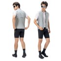 Kamizelka wiatroodporna wiosna/jesień rozmiar XL - biało szara