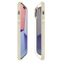 Etui pokrowiec na iPhone 15 Plus Crystal Hybrid - przezroczysto beżowe