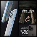 Etui pokrowiec na iPhone 15 Pro Max Ultra Hybrid - jasnoniebieski