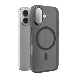 Etui pokrowiec na iPhone 17 Lightfeel MagSafe - przezroczysto czarne