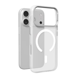Etui pokrowiec na iPhone 17 Pro Lightfeel MagSafe - przezroczysto białe