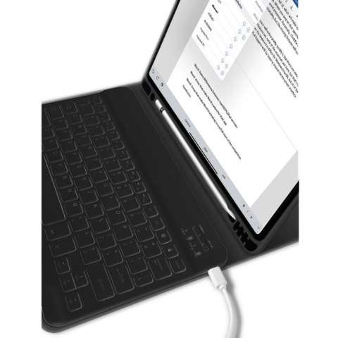 Etui pokrowiec z klawiaturą na iPad 10.9'' 2022 - czarny