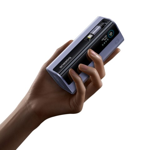 Powerbank 20000mAh EnerGeek GR11 ze zwijanym kablem 145W - szary