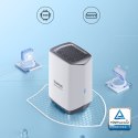 Zestaw do monitoringu zewnętrzny 3 kamery stacja bazowa 2K 16GB 7800mAh - biały