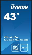 Panel Iiyama LH4341UHS-B2 43" 3840x2160 4K UHD IPS