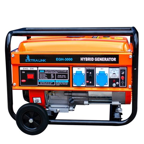 Extralink Agregat prądotwórczy EGH-3000 hybrydowy, 3kW 1F
