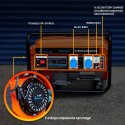 Extralink Agregat prądotwórczy EGH-3000 hybrydowy, 3kW 1F