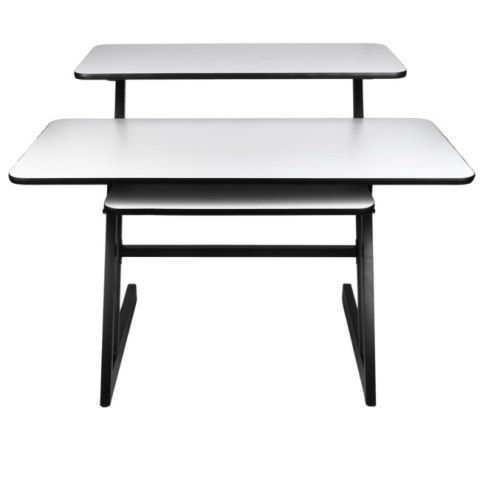 DNA Professional SD3 - biurko studyjne z półką na klawiaturę, 91,4 cm (czarno-szare)