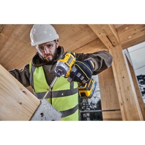 DeWALT DCF860N-XJ wkrętak zasilany/zakrętark udarowy 3800 RPM Czarny, Żółty