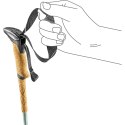 Kije trekkingowe LEKI MAKALU LITE, 90-125cm szaro-zielone