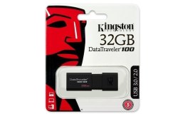 Kingston DataTraveler 100 Generation 3 32 GB, USB 3.0, Black