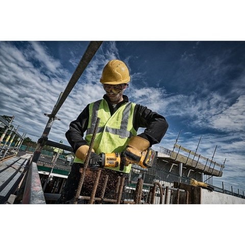 DeWALT DCG418NT-XJ przenośna szlifierka Szlifierka taśmowa Czarny, Żółty