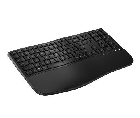 Klawiatura HP 680 Comfort Dual-Mode Keyboard Wireless/Bluetooth Black bezprzewodowa czarna 8T6L8AA