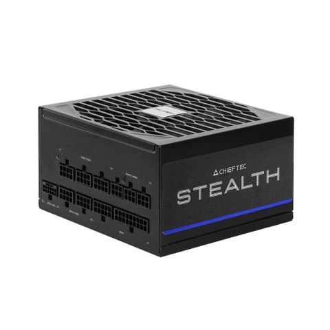 Chieftec Stealth 1000W Vega M Series SPX-1000-FC 80+ Platin moduł zasilaczy 24-pin ATX ATX Czarny
