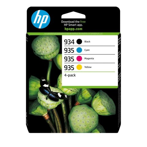 HP 934 BLACK / 935 CMY INK/CARTRIDGE 4-PACK