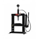 AWTOOLS Prasa hydrauliczna z manometrem 10T
