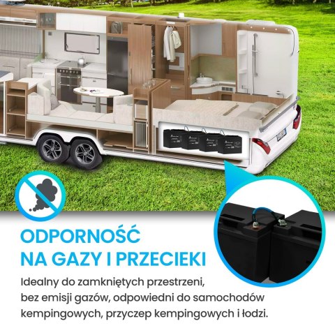 EXTRALINK AKUMULATOR BEZOBSŁUGOWY AGM 12V 40AH