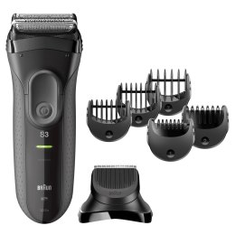 Golarka elektryczna 3000BT BRAUN Black/Grey