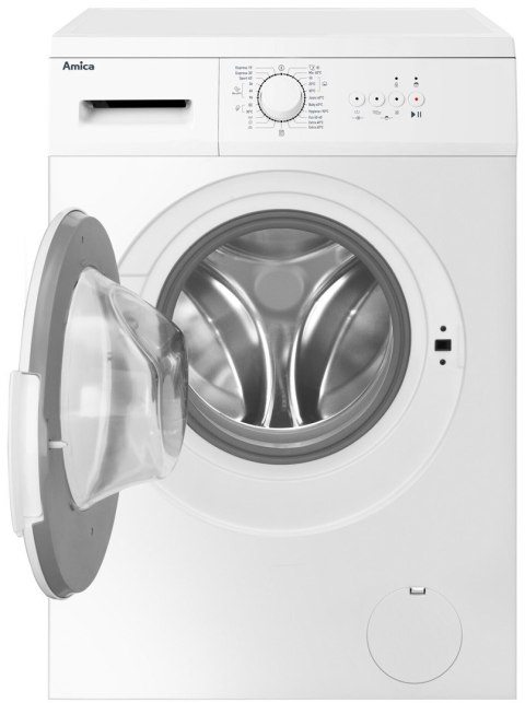 Pralka Amica WA0S610DO 6 kg 1000 obr/min Slim | pranie 90°C | opóźnienie startu | AquaStop