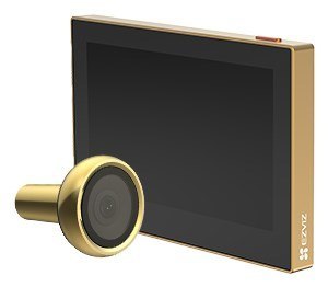 Wideodomofon EZVIZ HP2 WiFi (CS-HP2) Czarny, Złoto