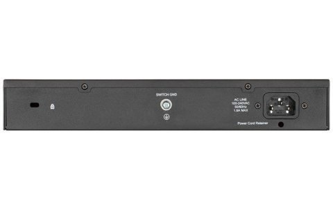 D-Link DGS-1100-18PV2 przełącznik sieciowy Zarządzany L2 Gigabit Ethernet (10/100/1000) Obsługa PoE 1U Czarny