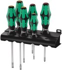 Zestaw wkrętaków Kraftform Lasertip + wieszak, 6 części