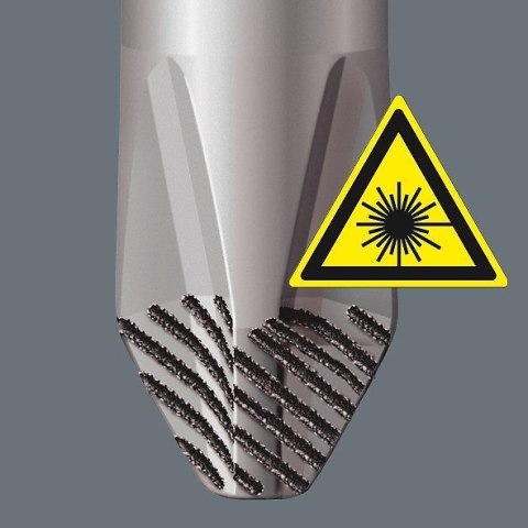 Zestaw wkrętaków Kraftform Lasertip + wieszak, 6 części
