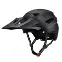Kask rowerowy fullface z odpinanym daszkiem 57-62 cm - czarny