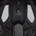 Kask rowerowy fullface z odpinanym daszkiem 57-62 cm - czarny