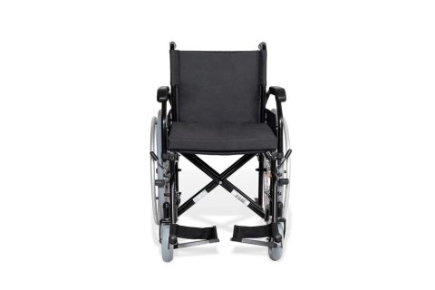 Stalowy wózek inwalidzki RF-1/42/PU/CZA-624/PU