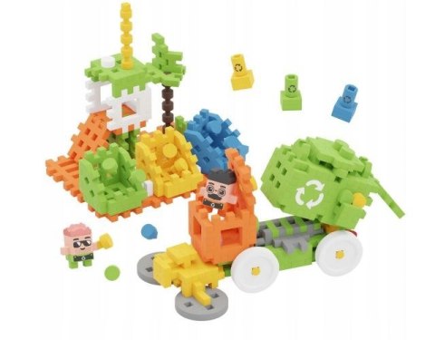 Klocki konstrukcyjne Marioinex Mini Waffle - City: Śmieciarka, 148 elementów