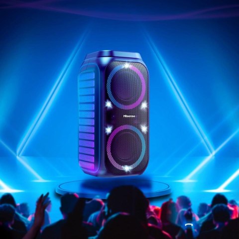 Hisense Party Rocket 160 Głośnik imprezowy Czarny 160 W