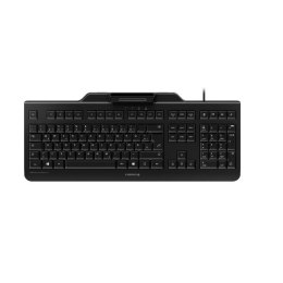 Klawiatura CHERRY SECURE BOARD 1.0 z NFC, Czytnik kart Smart Card (CCID), USB, Wielka Brytania, Przełącznik kluczykowy: CHERRY L