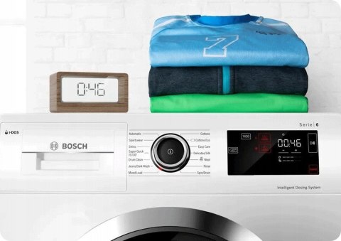 Pralka BOSCH WGB256A2PL Serie 8 10 kg 1600 obr/min | i-DOS autodozowanie | SpeedPerfect | EcoSilence Drive