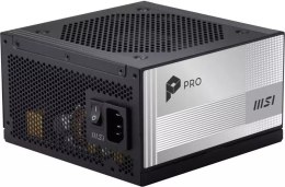 Zasilacz MSI PRO A850PL PCIE5 850W 120mm 80plus Platinum aPFC