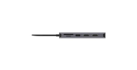 Acer 12-in-1 Type-C Dongle Przewodowa USB 3.2 Gen 1 (3.1 Gen 1) Type-C Srebrny