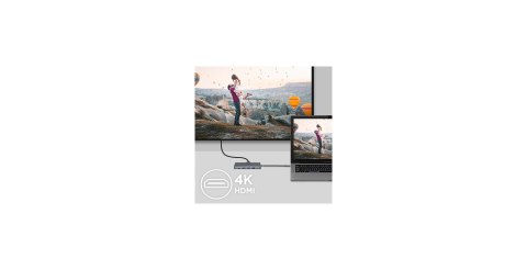 Acer 12-in-1 Type-C Dongle Przewodowa USB 3.2 Gen 1 (3.1 Gen 1) Type-C Srebrny