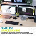 Digitus DS-12856 przełącznik KVM Szary